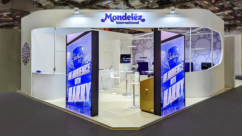 Messestand Mondelez auf der TFWA Asia-Pacific Singapur